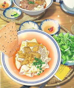 Alternative view of Mi Quang Beef / Mì Quảng Bò